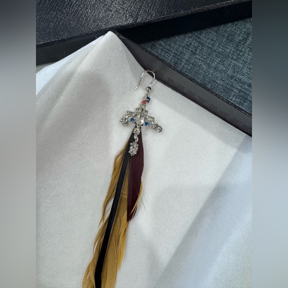 Prada Statement Fether Earring - Picture 4 of 4